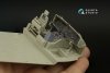 Quinta Studio QD+35108 MH-60L 3D-Printed & coloured Interior on decal paper (Kitty Hawk) (with 3D-printed resin parts) 1/35